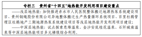 地大熱能：貴州新能源發(fā)展“十四五”規(guī)劃地?zé)嵬顿Y超100億！